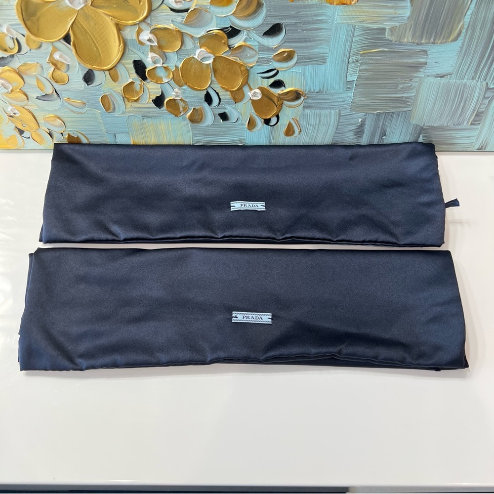 Prada Dust / Storage Bags Drawstring Pouches - Pair of 2